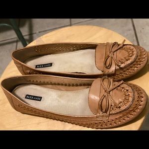 COPY - Alex marie tan leather loafers size 9